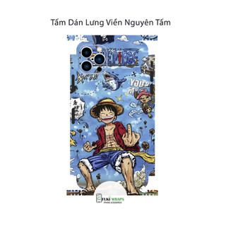 Tấm dán Skin Mặt Sau One Piece MS03 FULL VIỀN 14 pro max , 13 pro max , 12 pro max , 11 pro max , xs max - FukiShop