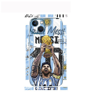 Tấm dán Skin Mặt Sau Messi FULL VIỀN 14 pro max , 13 pro max , 12 pro max , 11 pro max , xs max - FukiShop