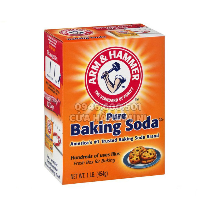 Bột Baking Soda Arm & Hammer 454g