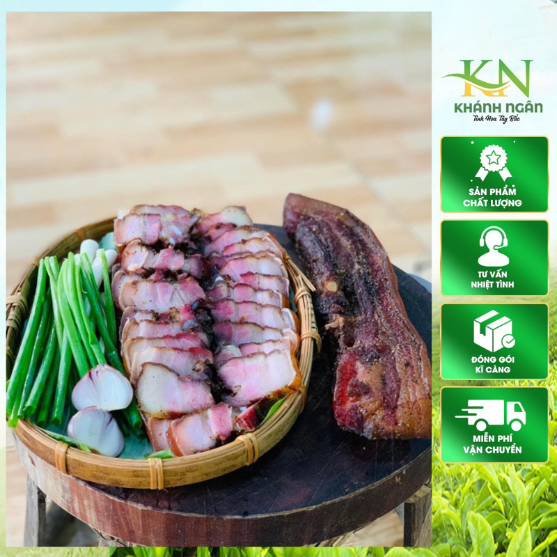 Thịt Lợn Ba Chỉ Gác Bếp - Thịt Lợn Sấy Chuẩn Vị Tây Bắc Siêu Ngon