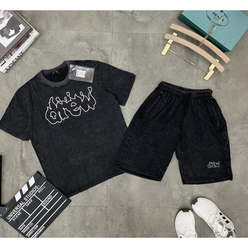 Set Bộ cotton Loang Nam Drew Nổi bao chất