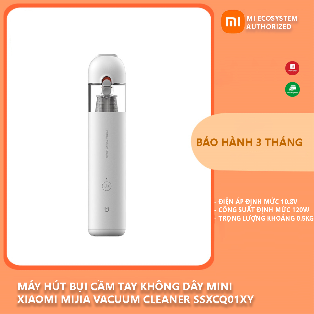 Máy hút bụi cầm tay không dây mini Xiaomi Mijia Vacuum Cleaner SSXCQ01XY - Bảo hành 3 tháng - Shop Điện Máy Center