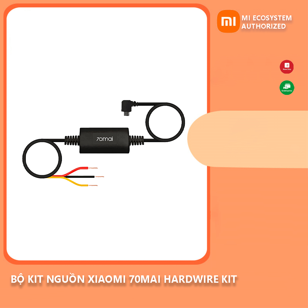Bộ Kit nguồn Xiaomi 70mai Hardwire Kit đấu điện cho camera hành trình