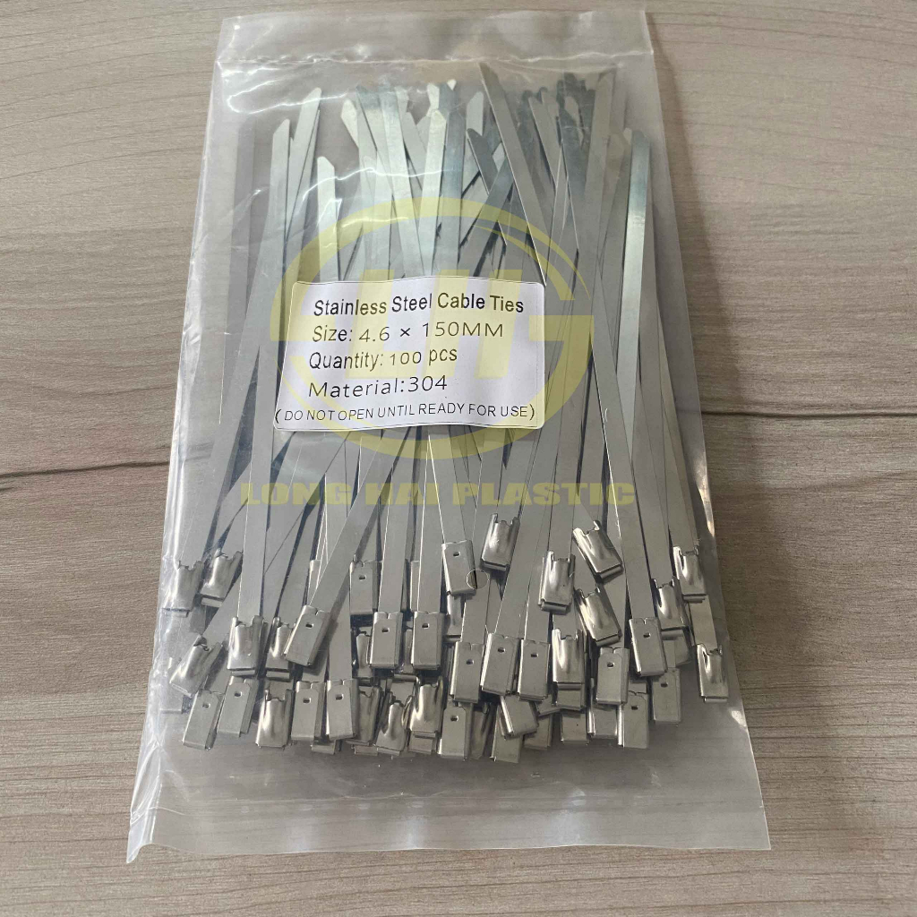 Dây Rút Inox 304 - Dây Rút Dùng Ngoài Trời - Nhiều Kích Thước (100 sợi ...