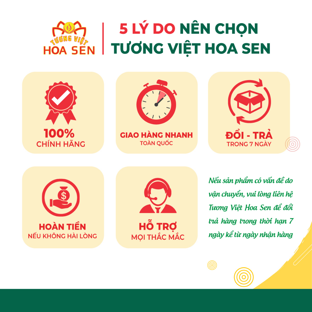 Tương Hột Cao Cấp 200G Tương Việt Hoa Sen - Chay mặn đều dùng được