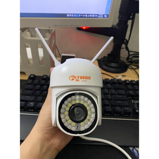 Camera IP Yoosee Ngoài Trời PTZ mini 36LED 5.0Mpx 1080P - chống nước xem đêm có màu - xoay 360 độ
