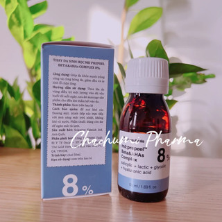 Peel da Md:ceuticals Prepeel Beta & AHAs Complex 8% 50ml kiểm soát nhờn, dầu mụn