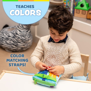 Đồ Chơi Khám Phá Kỹ Năng - Vận Động Tinh Montessori Cho Bé - Buckle Toys Bubbles Square