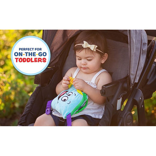 Đồ Chơi Khám Phá Kỹ Năng - Vận Động Tinh Montessori Cho Bé - Buckle Toys Bubbles Square