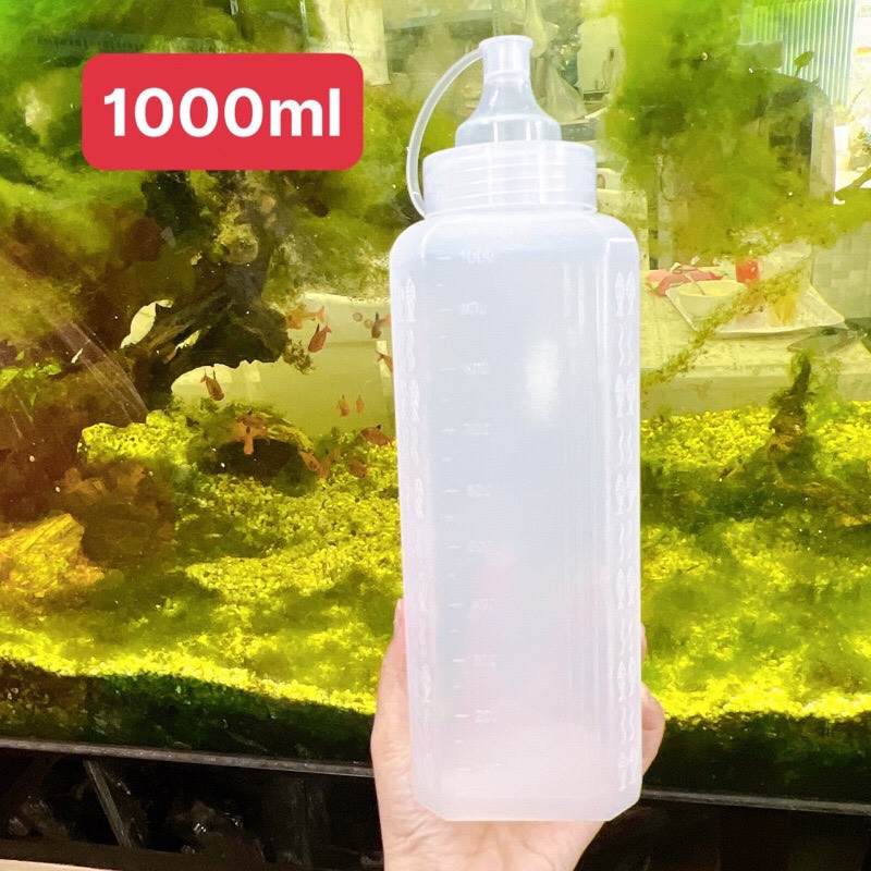 Chai nhựa bóp- Bình đựng Tương ớt, Tương cà, Tương đen,có đầu nhọn có nắp đậy-Bình tròn - Bình vuông