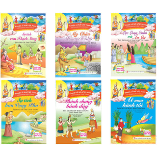 Sách - Combo 21 cuốn Truyện cổ tích Việt Nam - Song ngữ Việt Anh - ndbooks