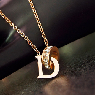 Dây chuyền nữ LAMY D-shaped Necklace Silver 6037