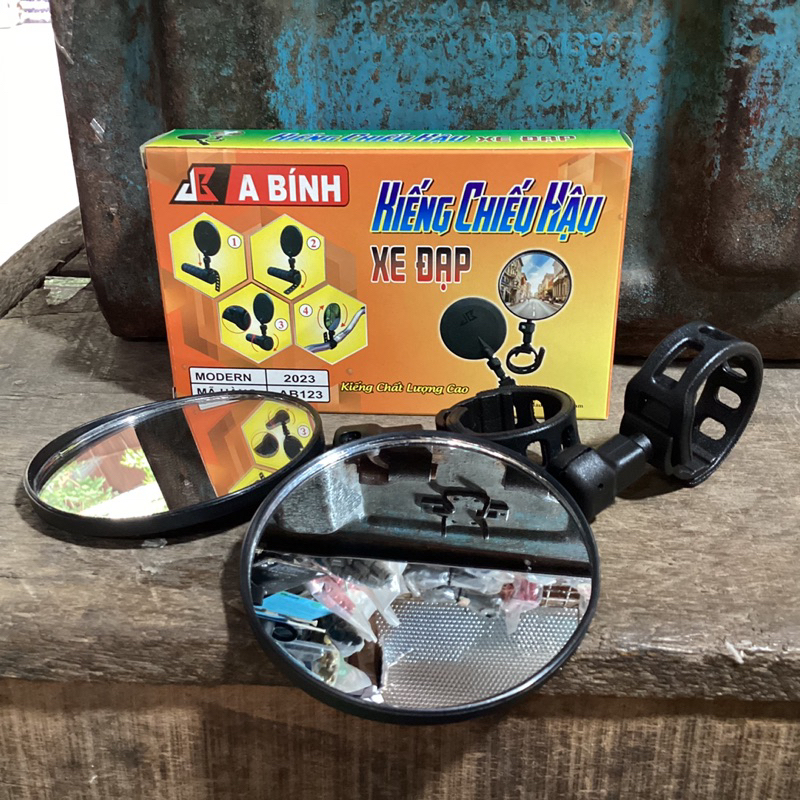 Kiếng Chiếu Hậu Xe Đạp A BÍNH (Made in Việt Nam)