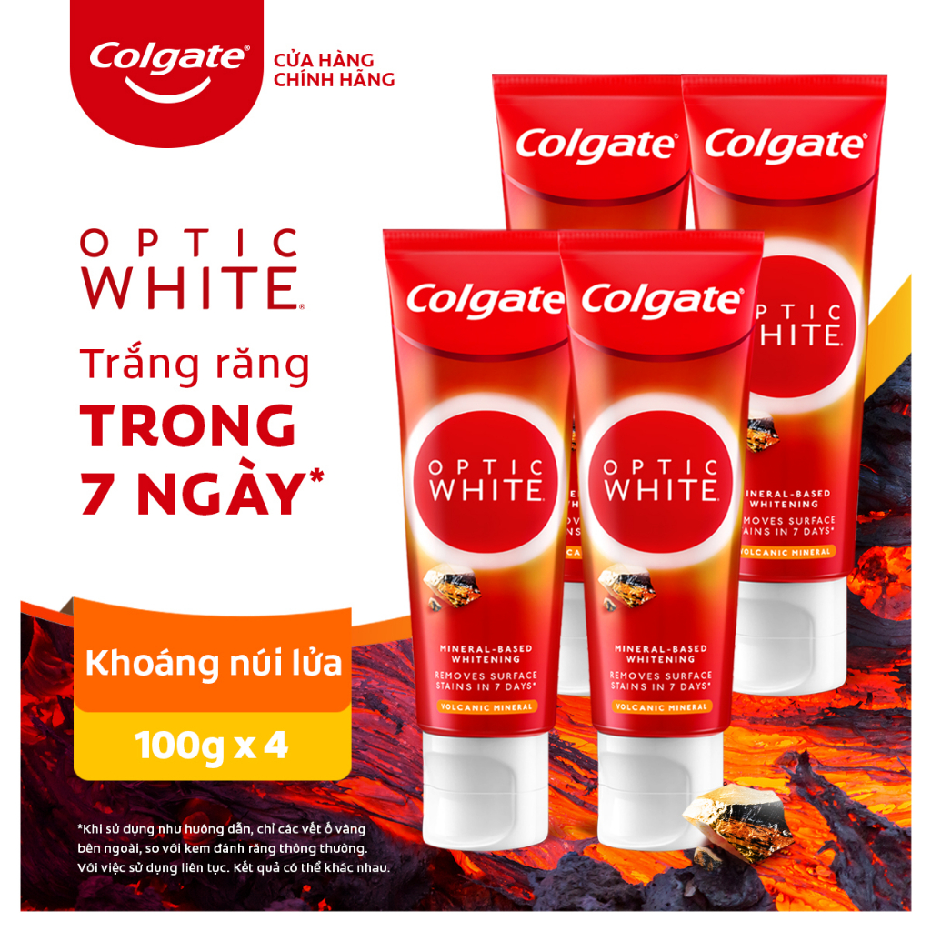 Công thức oxy hoạt tính trong kem đánh răng Colgate có tác dụng gì?
