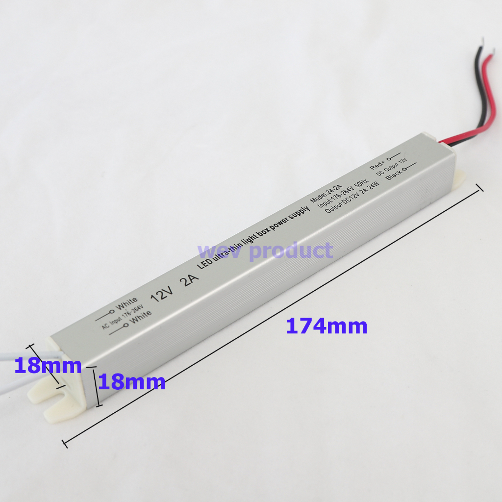 Driver Đèn Led Dây 12V 2A 3A 5A Driver Đũa Adapter Xung 60W 36W 24W ...