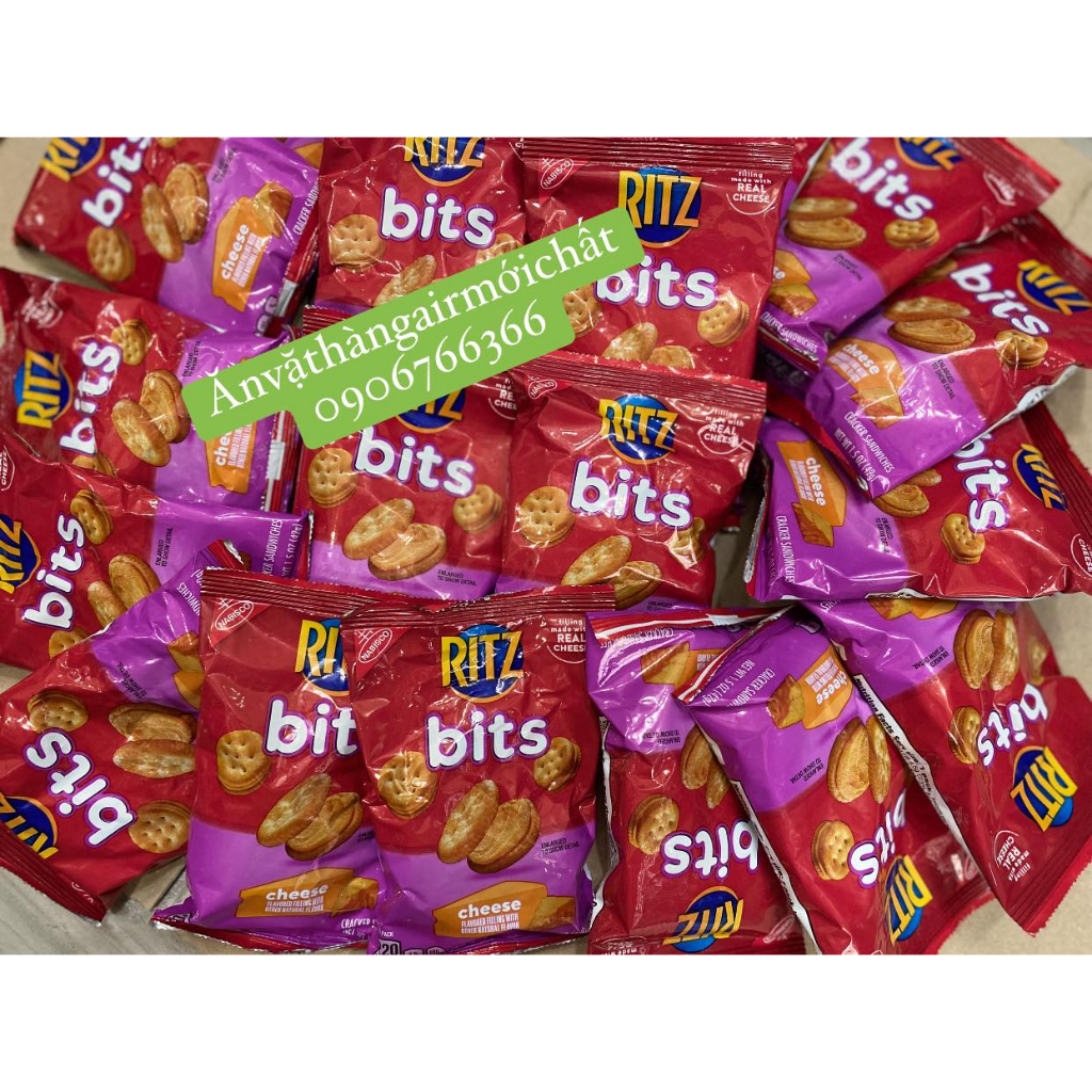 [New Date 08/2024]Bánh Ritz Bits Cheese Minis Thùng 30 Gói x 42gram ...