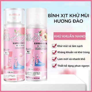 Xịt khử mùi giày dép, bình chai khử mùi giày dép nam nữ diệt khuẩn