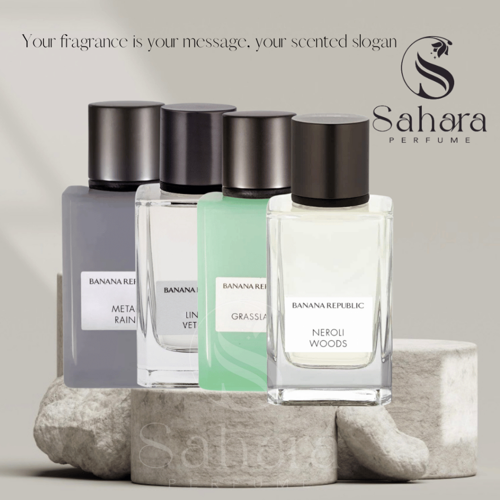 Banana Republic Metal Rain/Neroli Woods/Line Vertiver/Grassland 10ml