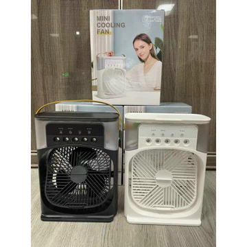 Quạt Đá Điều Hòa Hơi Nước Mini Để Bàn - Quạt Điều Hòa Mini Có Khay Chứa Đá (bh 6 tháng)