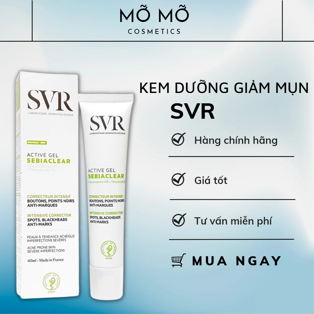 SVR Sebiaclear Active Cream - Kem Dưỡng SVR Active giảm mụn, giảm dầu ...