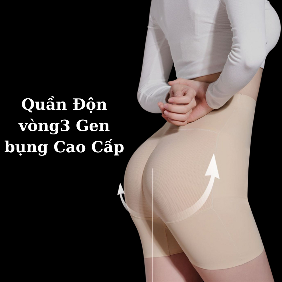 Quần Độn Mông Chất Su Mút Liền Cao Cấp KRYSTAL P006
