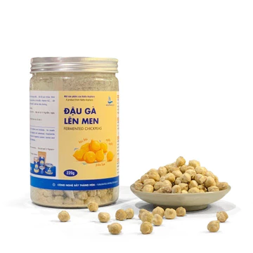 Đậu gà lên men nguyên hạt Natto Anphaco hộp 220g; Đậu gà công nghệ sấy thăng hoa