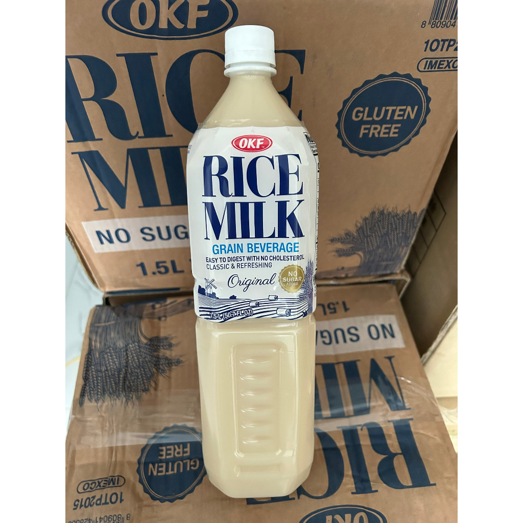 Nước Gạo Rang OKF Rice Milk Hàn Quốc Chai 1,5 Lít Shopee Việt Nam