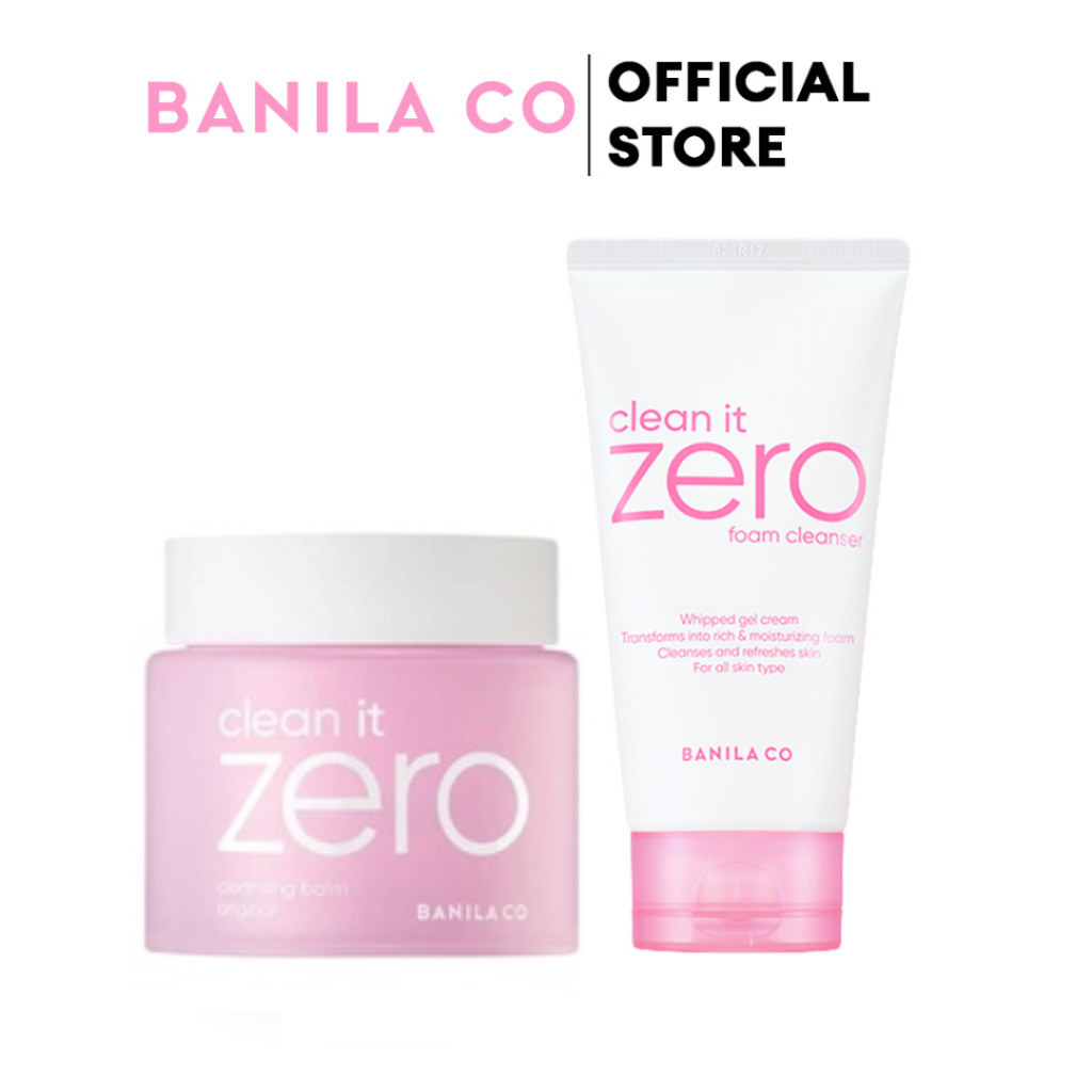 COMBO Sữa rửa mặt 150ML + Sáp tẩy trang 180ML BANILA CO O​r​i​g​i​n​a​l dành cho mọi loại da