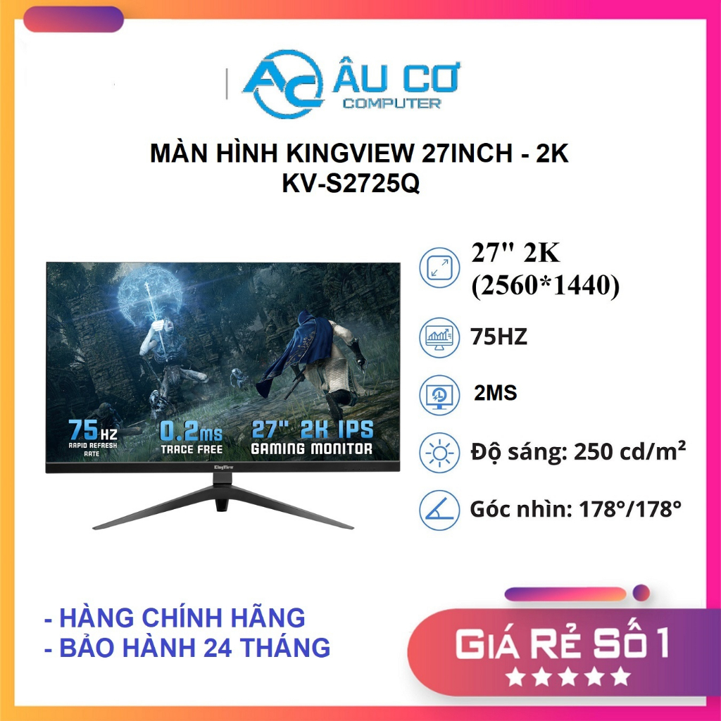 Màn hình máy tính Kingview KV-S2725Q - 2K 27