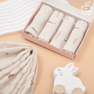 La Pomme SS2023 K001,K002 khăn sữa khăn đa năng cao cấp mẫu mới SS2023