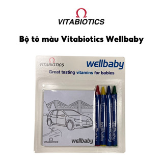 [QUÀ TẶNG KHÔNG BÁN] Bộ Tô Màu VITABIOTICS Wellbaby