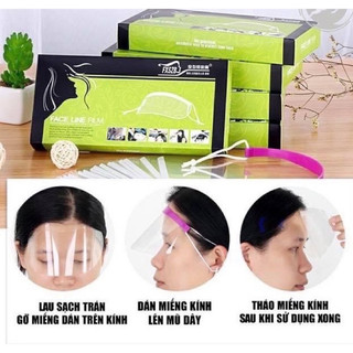 ❌RẺ NHẤT❌ hộp 50 miếng dán trán dùng trang điểm, vào thuốc làm tóc, nhuộm tóc