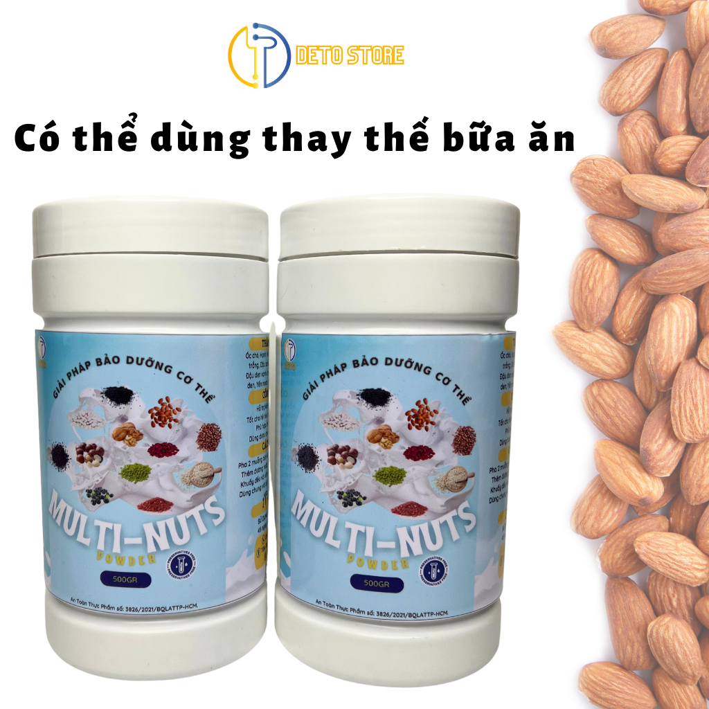 Sữa hạt 13 loại,bột dinh dưỡng thuần chay,  giảm cân, phù hợp ăn chay (1kg) cân bằng dinh dưỡng