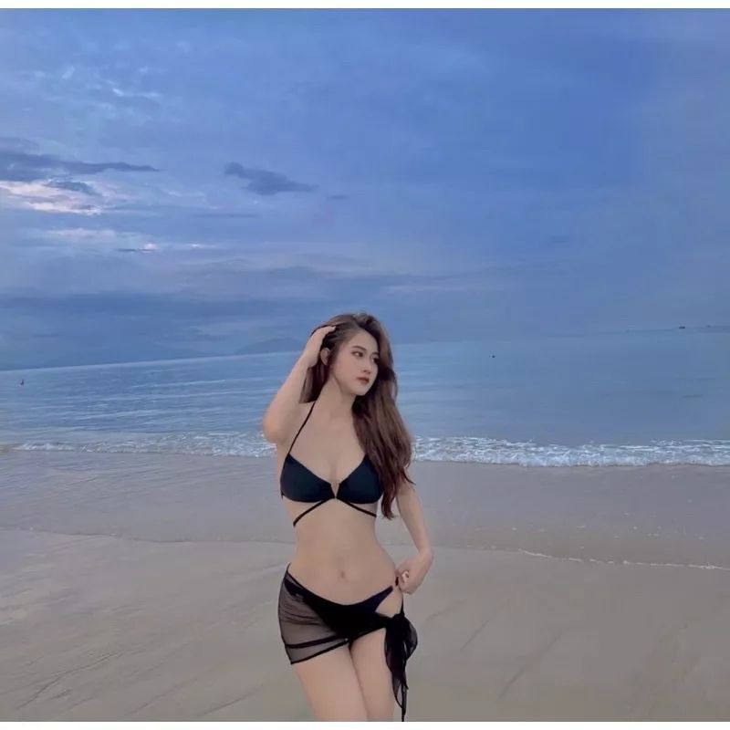 Bikini Đồ Bơi Set 3 Món chư v Trang Đáng Yêu