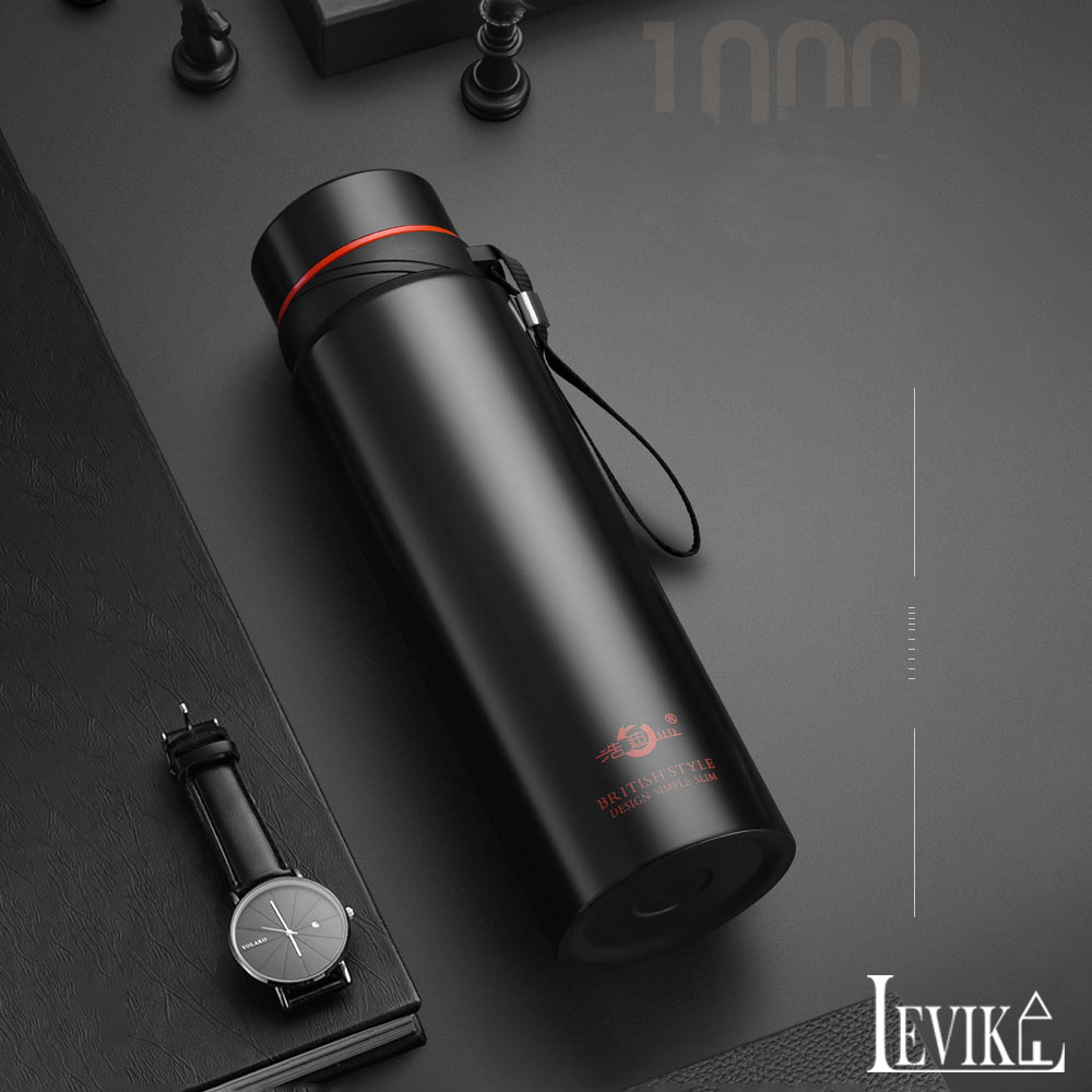 Ảnh Bình Đựng Nước Giữ Nhiệt LEVIKA Lõi Inox 304, dung tích 600-1000ml 3