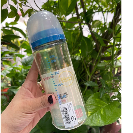 Bình Sữa Pigeon Nội Địa Nhật , Thế hệ 3 , nhựa PPSU 160ML 240ML 330ML