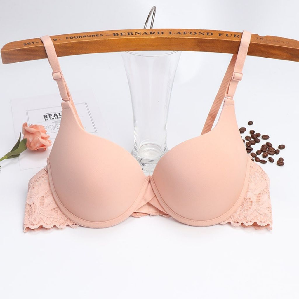 Áo lót nữ có gọng nâng ngực phối ren gợi cảm sexy nữ đệm mút mỏng mềm mịn LANIXA A016