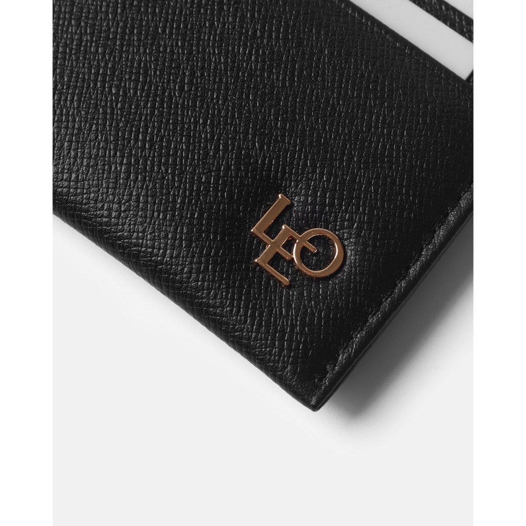 Ảnh Ví Da Đựng Card Slim Livermore, Chất Liệu Da Taiga Nhập Khẩu, Thương Hiệu LEONARDO 3