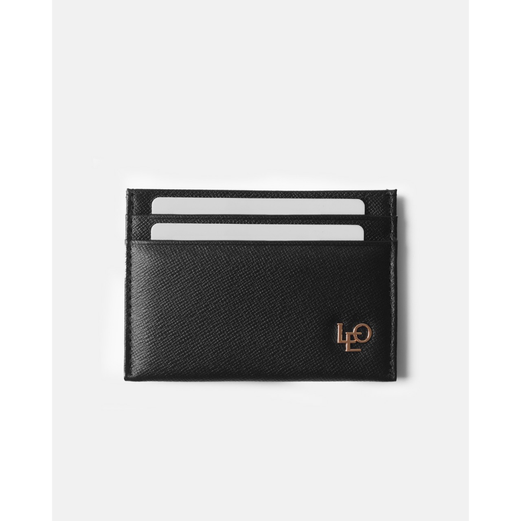 Ảnh Ví Da Đựng Card Slim Livermore, Chất Liệu Da Taiga Nhập Khẩu, Thương Hiệu LEONARDO 1