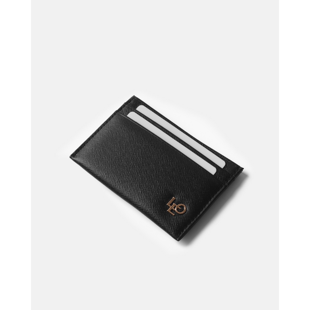 Ảnh Ví Da Đựng Card Slim Livermore, Chất Liệu Da Taiga Nhập Khẩu, Thương Hiệu LEONARDO 2