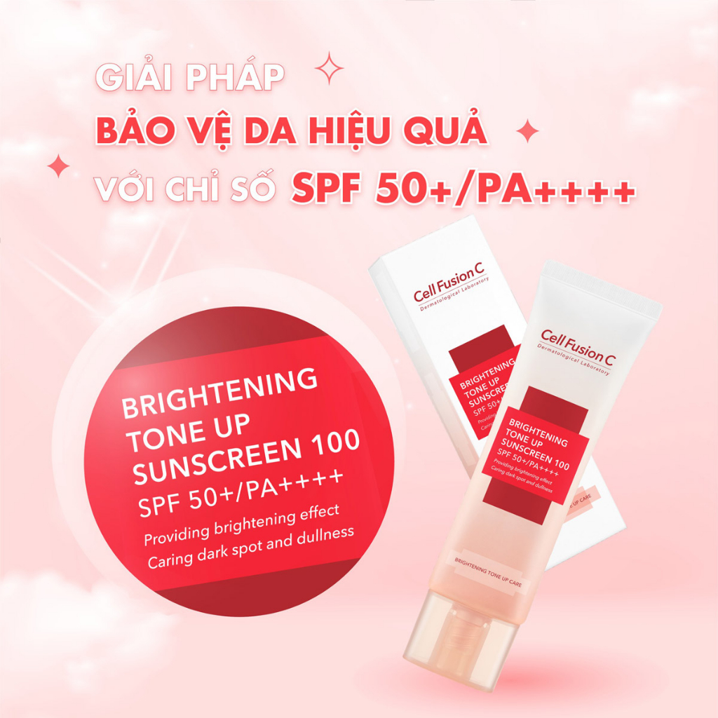 Ảnh Kem Chống Nắng Cell Fusion C Sunscreen 100 SPF50+ PA++++ Tuýp 50ml 4