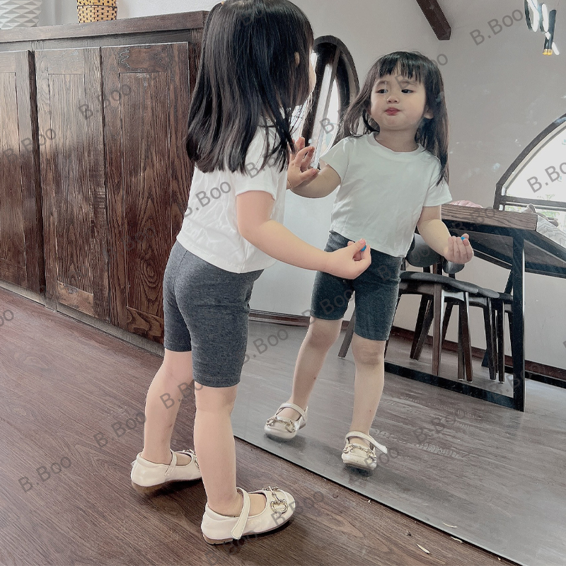 Ảnh Áo Croptop Cộc Tay Bé Gái Đáng Yêu , Vải Zip Cao Cấp, Dễ Phối Đồ, Quần Áo Bé Gái CRCT- BabyBoo - PiBo Store 3