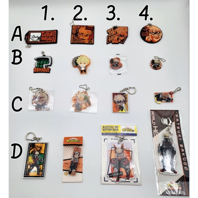 Móc khóa chính hãng, chủ đề My hero academia, MHA số 23 | Shopee Việt Nam