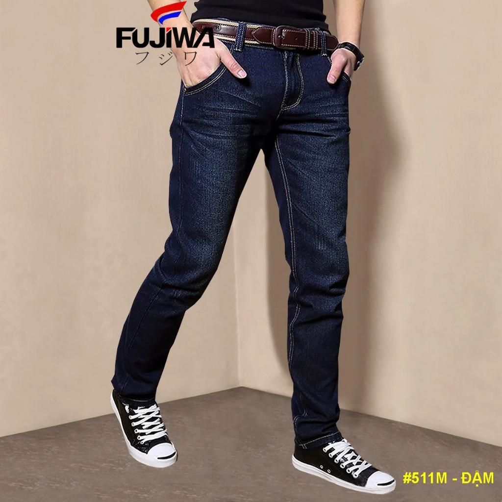 Quần Jean Nam Dài Cao Cấp FUJIWA – 511M