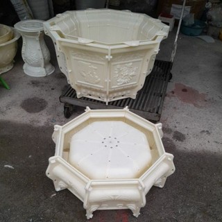 Khuôn Chậu bát giác rộng 75 cm hàng Việt nam