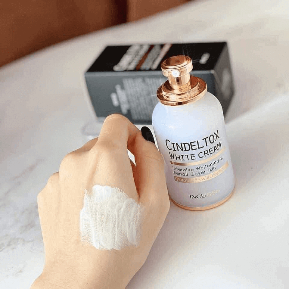 Kem Dưỡng Trắng Da Cindel Tox White Cream Incuheal 50ml Hàn Quốc
