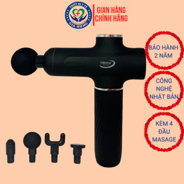 Máy Massage Cầm Tay OROMI ORM-677-Súng matxa giảm đau, mỏi cơ bắp, lưng vai ,cổ gáy, mát xa toàn thân