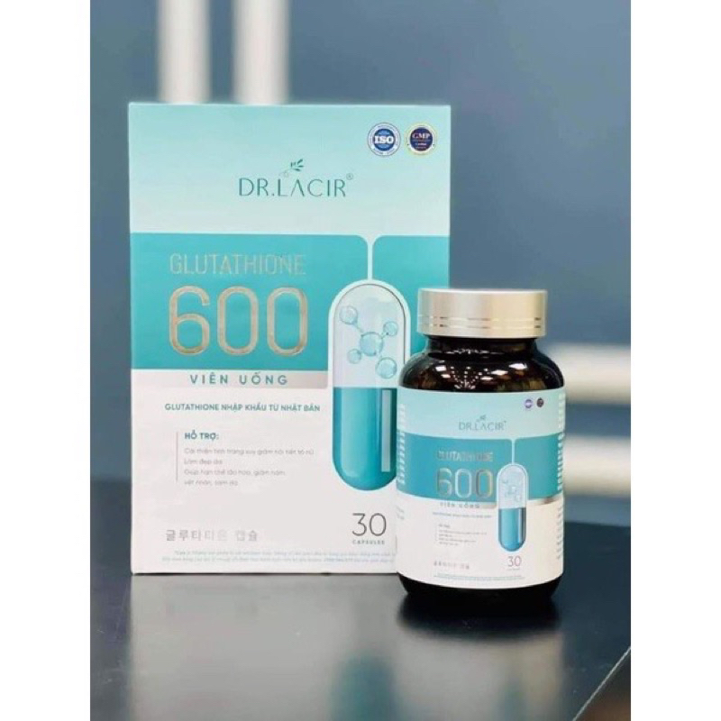 Viên uống trắng da Glutathione 600 chính hãng
