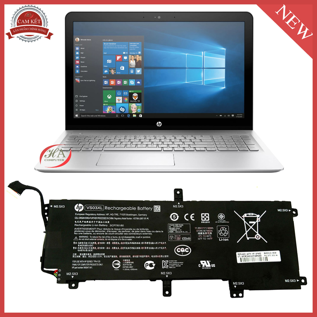 Pin HP Envy 15as105tu 15as105ng 15as111tu 15as120nr 15as132ng 15