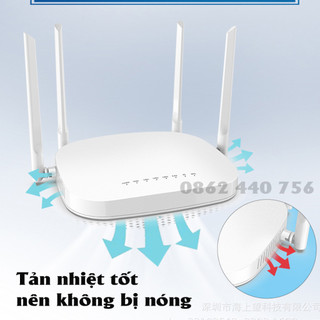 Cục phát wifi từ sim 4G H300G - 4 ăngten siêu khỏe - Tản nhiệt tốt, hoạt động 24/24 không bị nóng